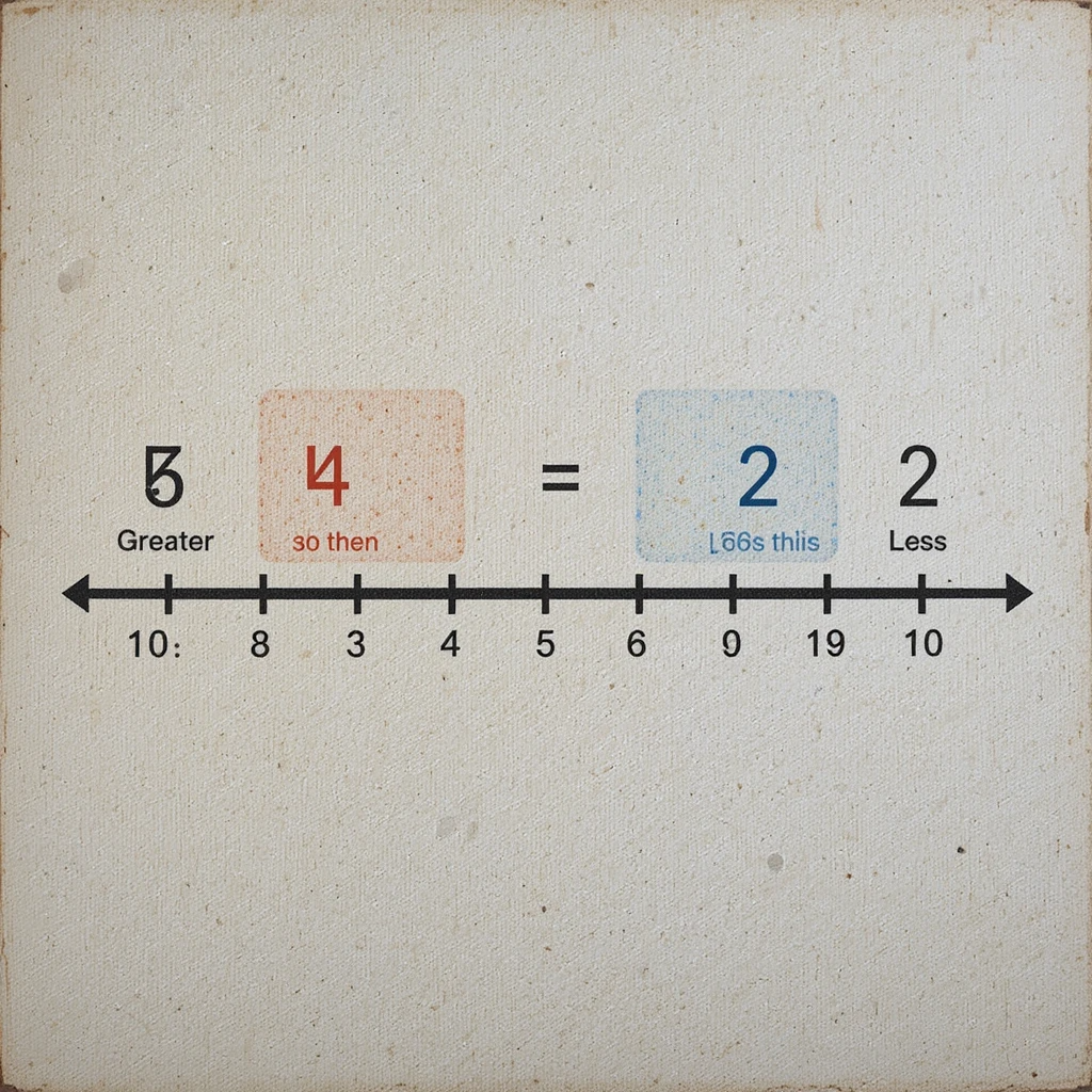 Number Line with Symbols
